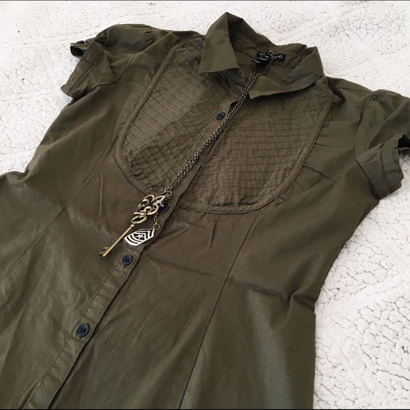 👚army green top only👚 - Picture 2 of 2