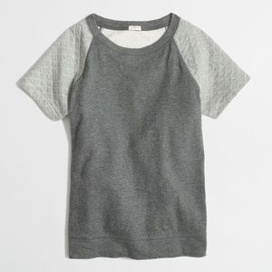 ❗️CLEARANCE❗️J.Crew quilted short sleeve sweater