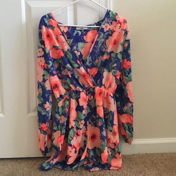 NWOT floral romper