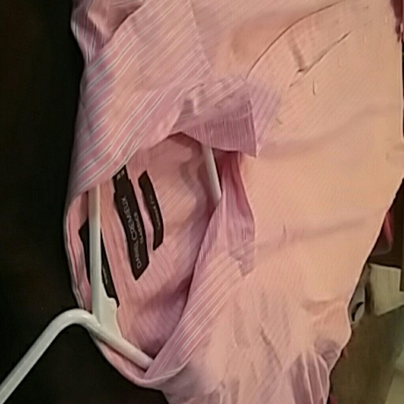 Daniel Cremieux pink stripped shirt