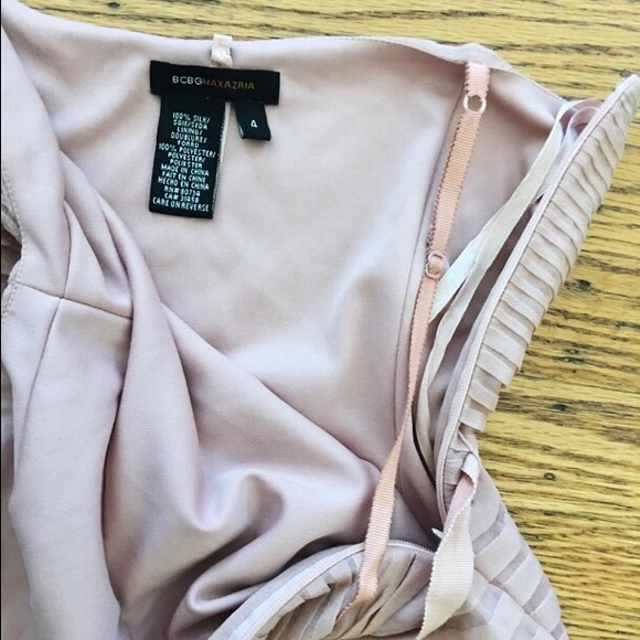 BCBG MaxAzaria Silk Blush Dress - Picture 4 of 4
