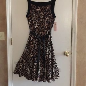 💕 REDUCED💕DRESS Barn Leopard dress! Size 12