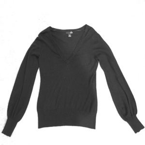 H&m black vneck sweater