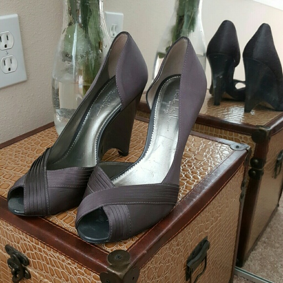 Nicole Miller Peeptoe Heels