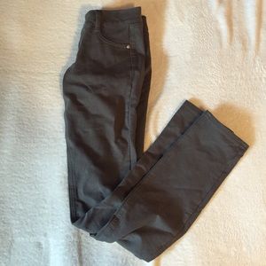dark gray jeggings