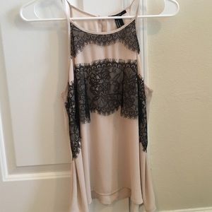 Forever 21 lace tank