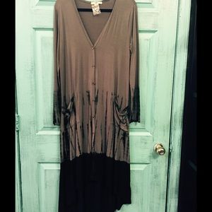 Boho 3/4 length sleeved maxi