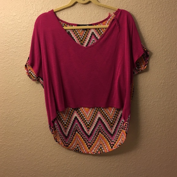 Pink Crop top