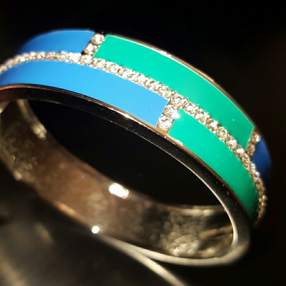 Bangle Blue & Green Boutique Style - Picture 2 of 4