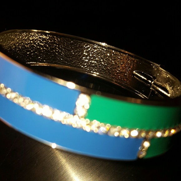 Bangle Blue & Green Boutique Style - Picture 3 of 4