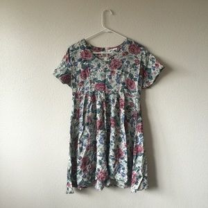 Floral baby doll dress