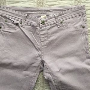 Liliac purple skinny jeans