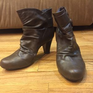 Madden Girl Brown Booties