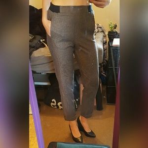 Houndstooth trousers