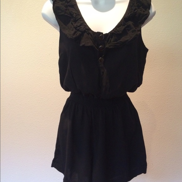 Black Romper - Picture 1 of 4
