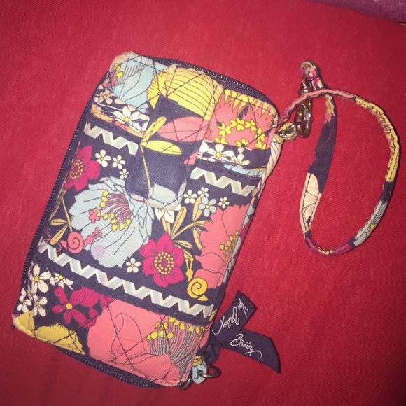 Vera Bradley Happy Snails wristlet wallet