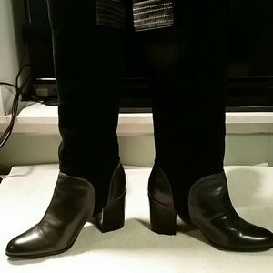 Black Calvin Klein boots