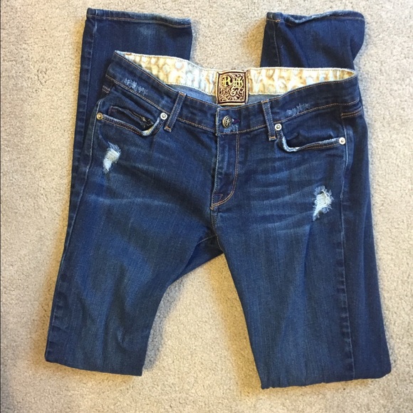 Rich & Skinny Dark Blue Jeans