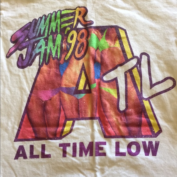 Vans Warped Tour All Time Low Concert Tshirt