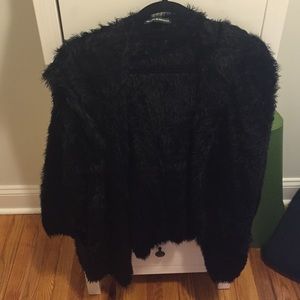 Brandy Melville fuzzy jacket