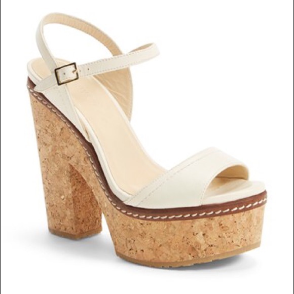 Jimmy Choo Naylor Cork Platform Wedge