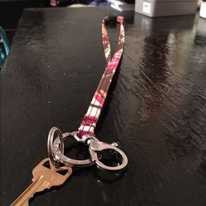 Vera Bradley breakaway lanyard