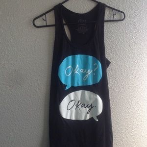 The fault in our stars racerback tank