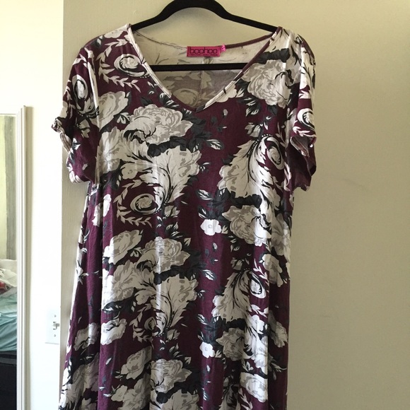 Boohoo Floral Shift Dress