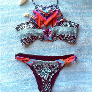 Halter Top Prink Bikini