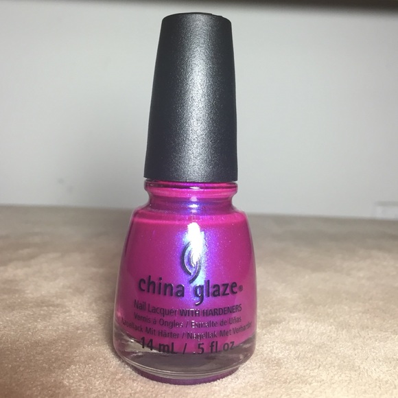 China glaze nail polish in "reggae to riches"