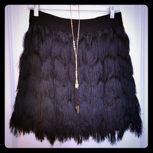 Banana Republic Fringe Skirt