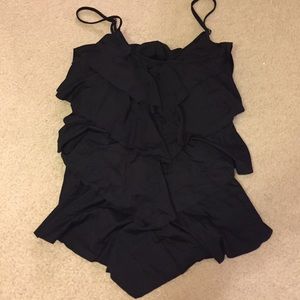 Maurice's black tanking top