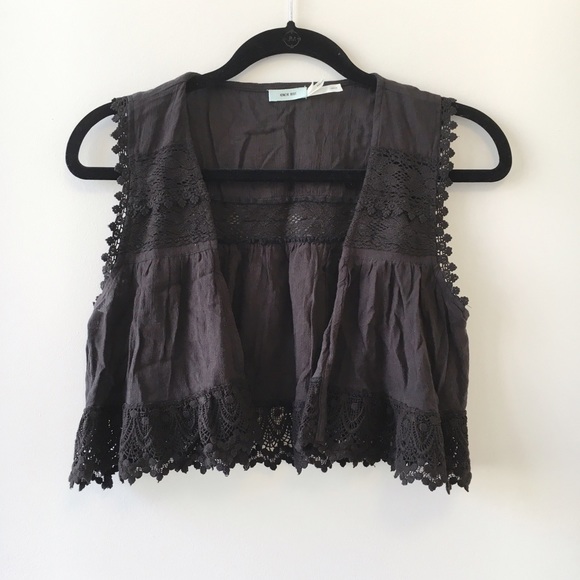 UO Kimchi Blue Cropped Vest