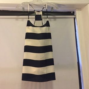 J. Crew striped tank top.