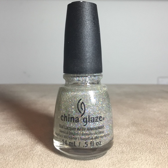 China glaze nail polish in "fairy dust"