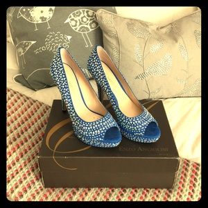 Blue Enzo Angiolini shoes
