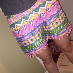 Pom Pom shorts!!