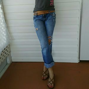 Destroyed Hollister Jeans