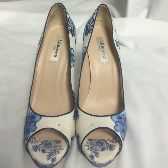 L.K. Bennett Peep Toed Shoes