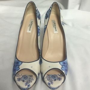 L.K. Bennett Peep Toed Shoes