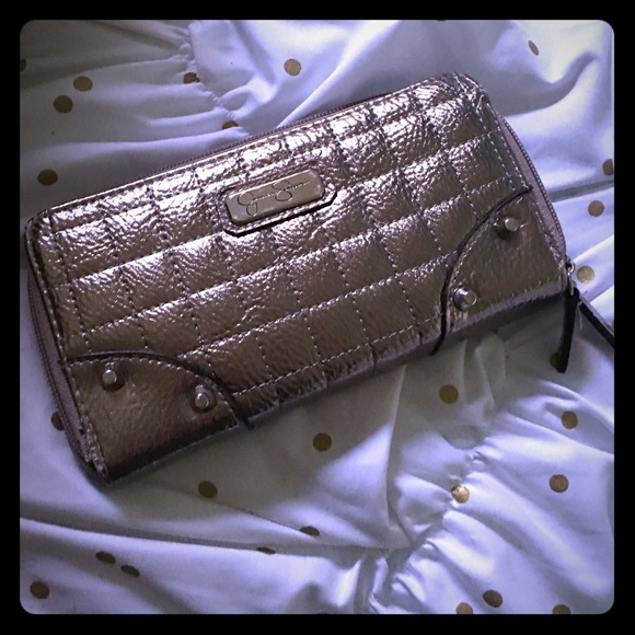 Jessica Simpson Handbags - 💋💋 SALE!!Metallic Jessica Simpson Wallet