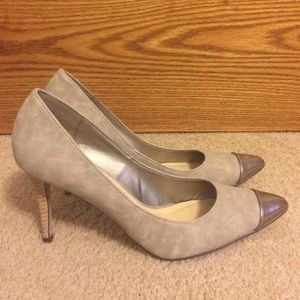 Gray and Silver Heels
