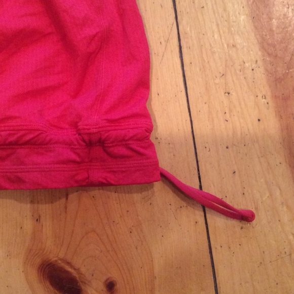 Lululemon Fire engine red drawstring tank top 6 - Picture 2 of 4