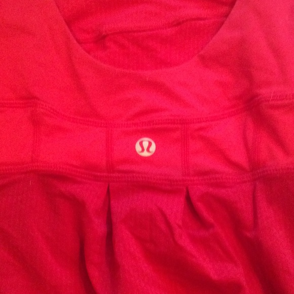 Lululemon Fire engine red drawstring tank top 6 - Picture 4 of 4