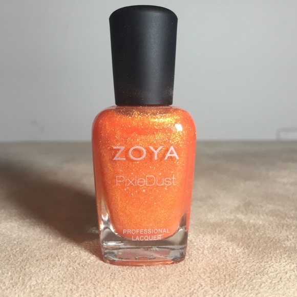 Zoya pixie dust nail polish in "Beatrix"