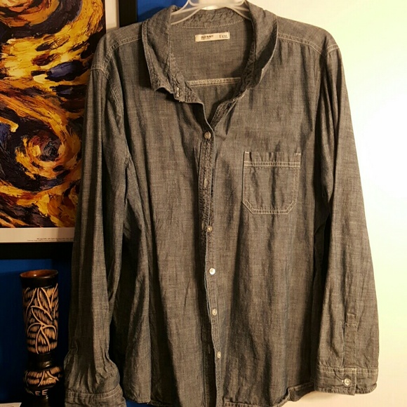 Trendy chambray shirt