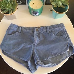 RVCA corduroy shorts