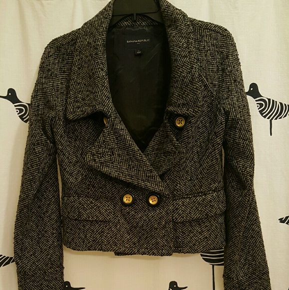Banana Republic Tweed Coat