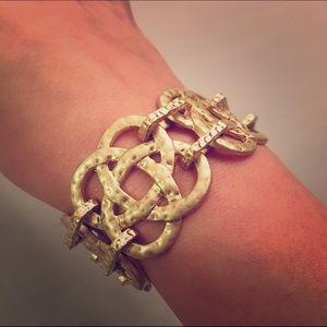 Lia Sophia nautical gold bracelet