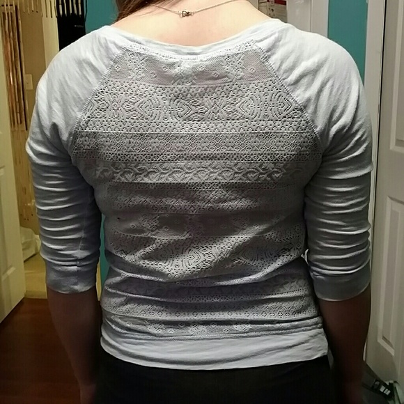 Blue half sleeve shirt